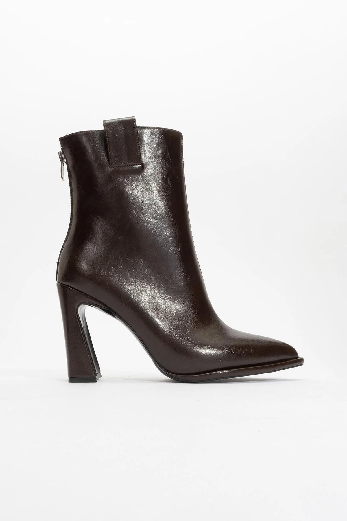 Aja - Brown Block Heel Convertible Knee-High Boot (Women) - Image 6