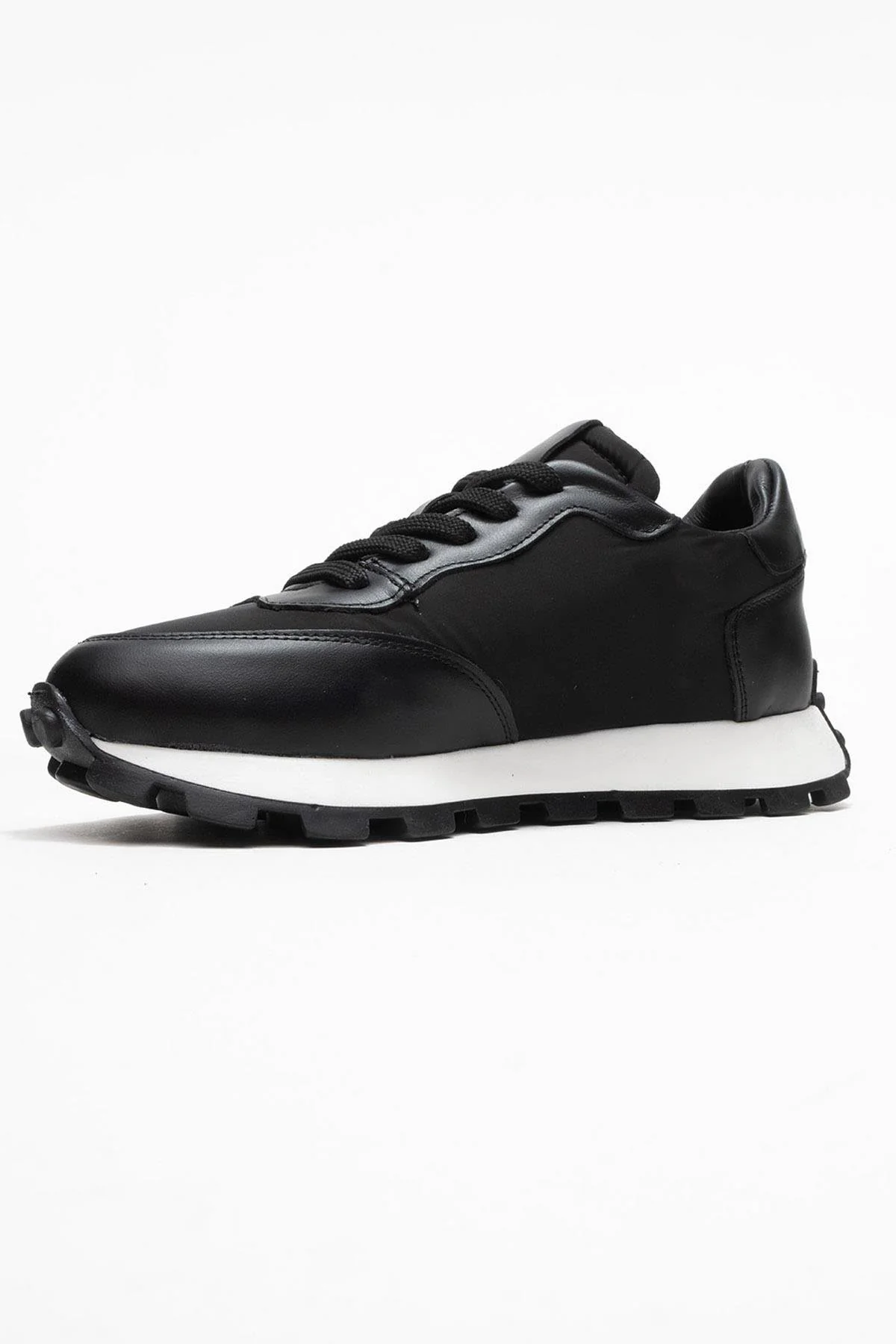 Amanda - Black Genuine Leather Sneaker (Women) - Image 4