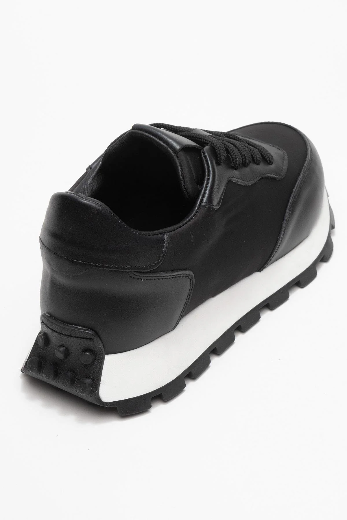 Amanda - Black Genuine Leather Sneaker (Women) - Image 5