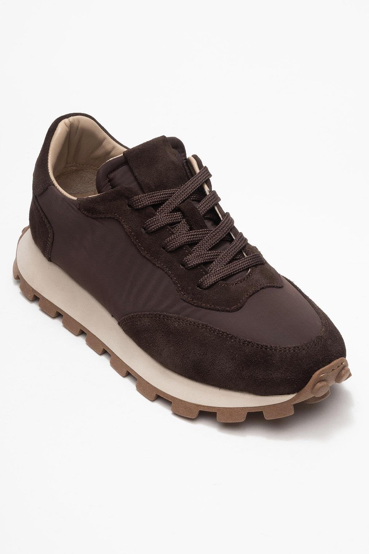 Amanda - Brown Genuine Leather Sneaker (Women) - Image 3