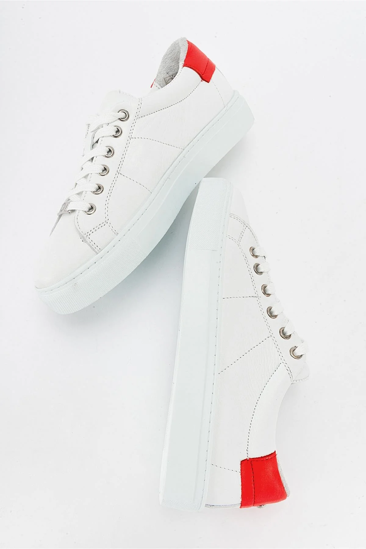 Ayverie - White Leather Sneaker (Women) - Image 3