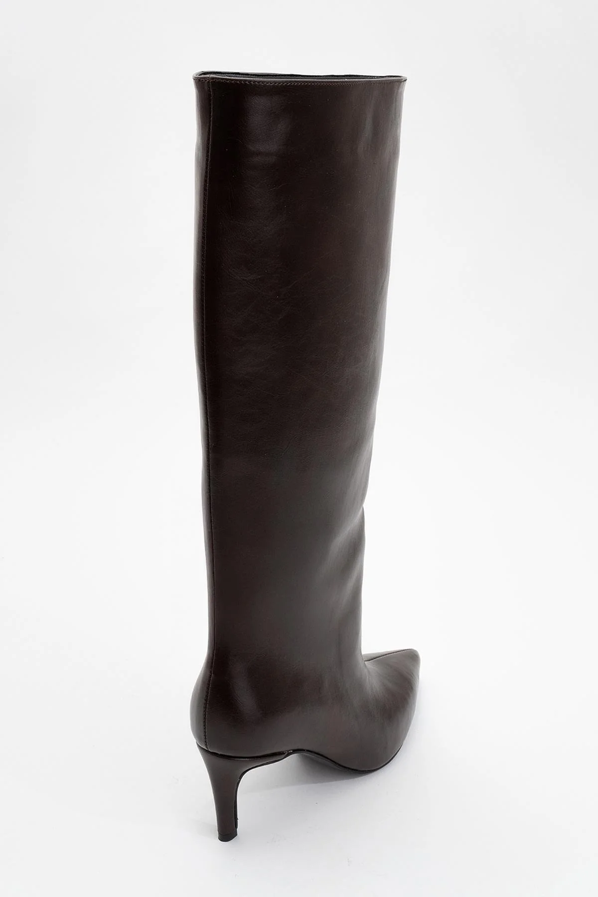 Cassandra Brown Cilt High‑Heel Boot (Women) - Image 4