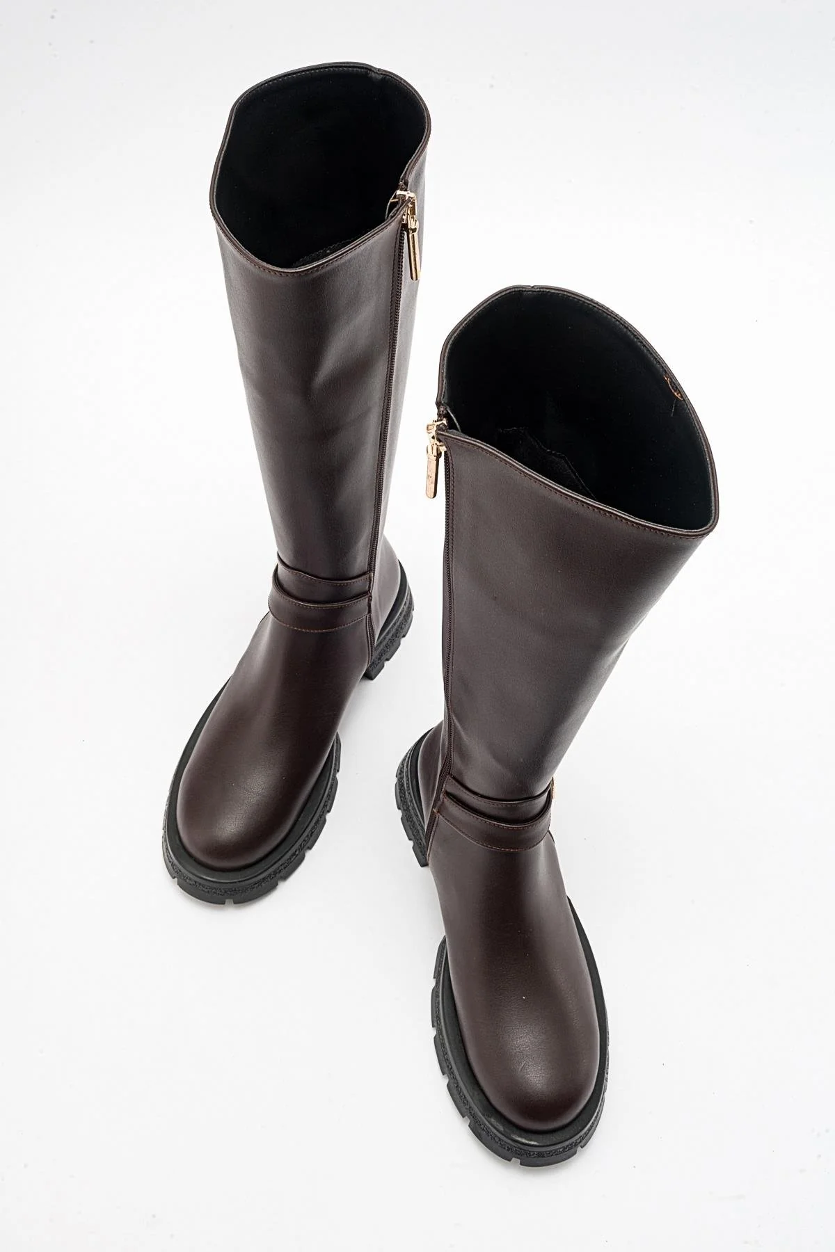 Covela - Cognac Knee-High Boot (Women) - Image 4