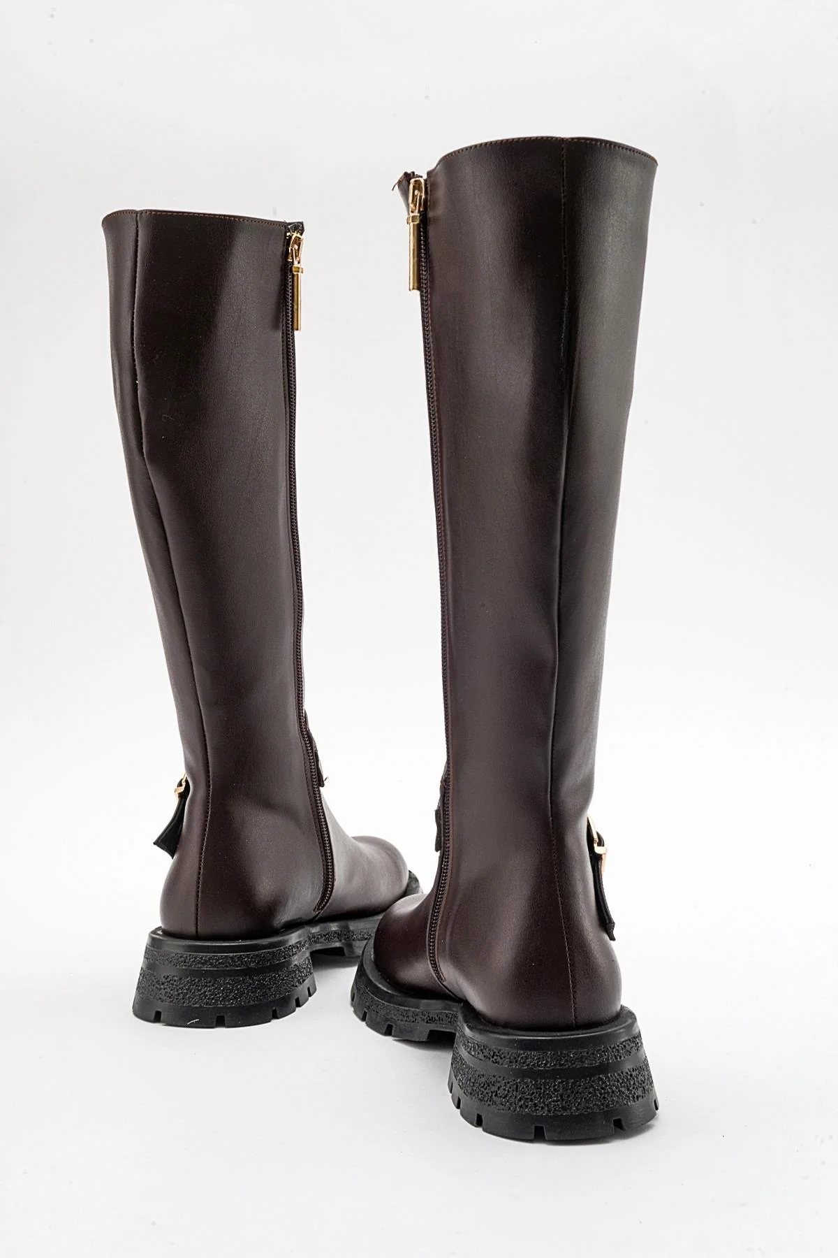 Covela - Cognac Knee-High Boot (Women) - Image 5
