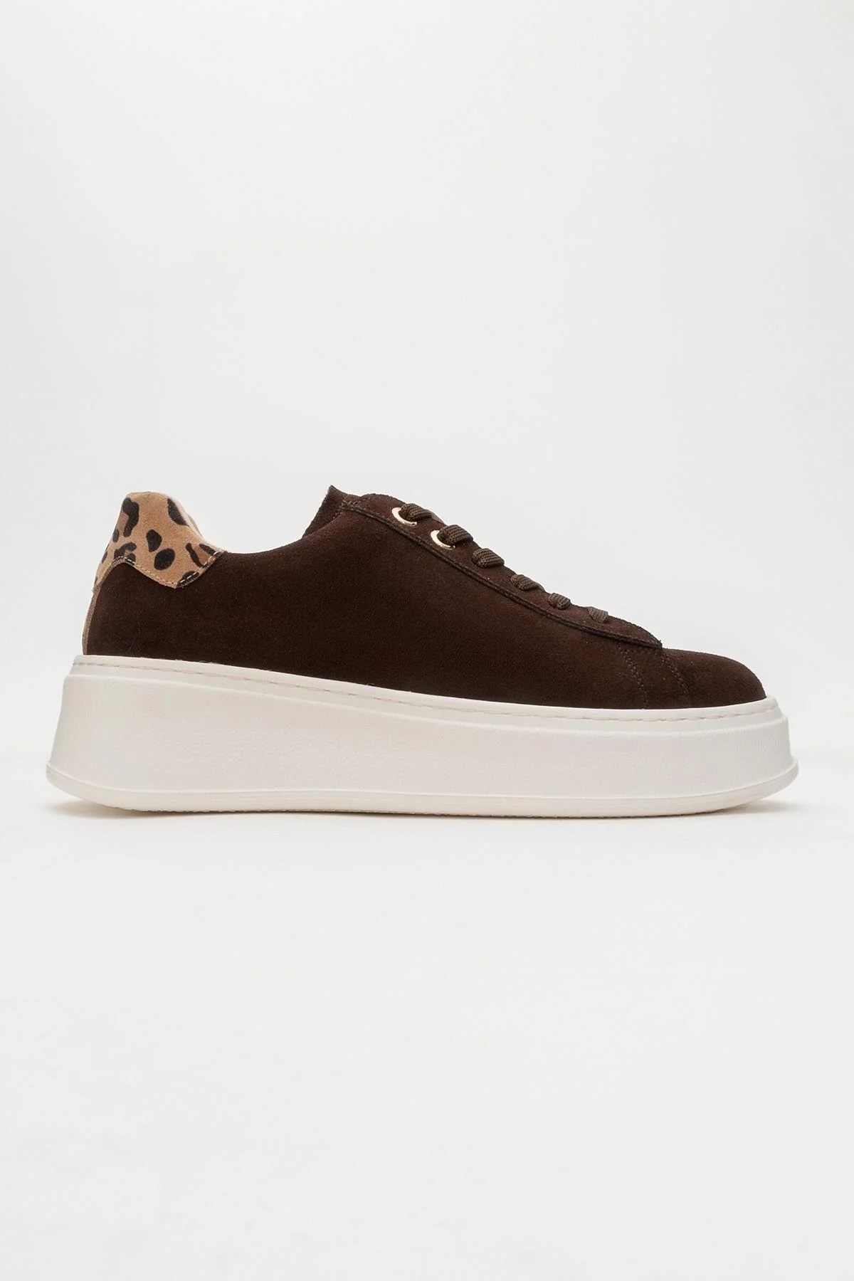 Gueno - Brown Genuine Leather Sneaker (Women) - Image 5