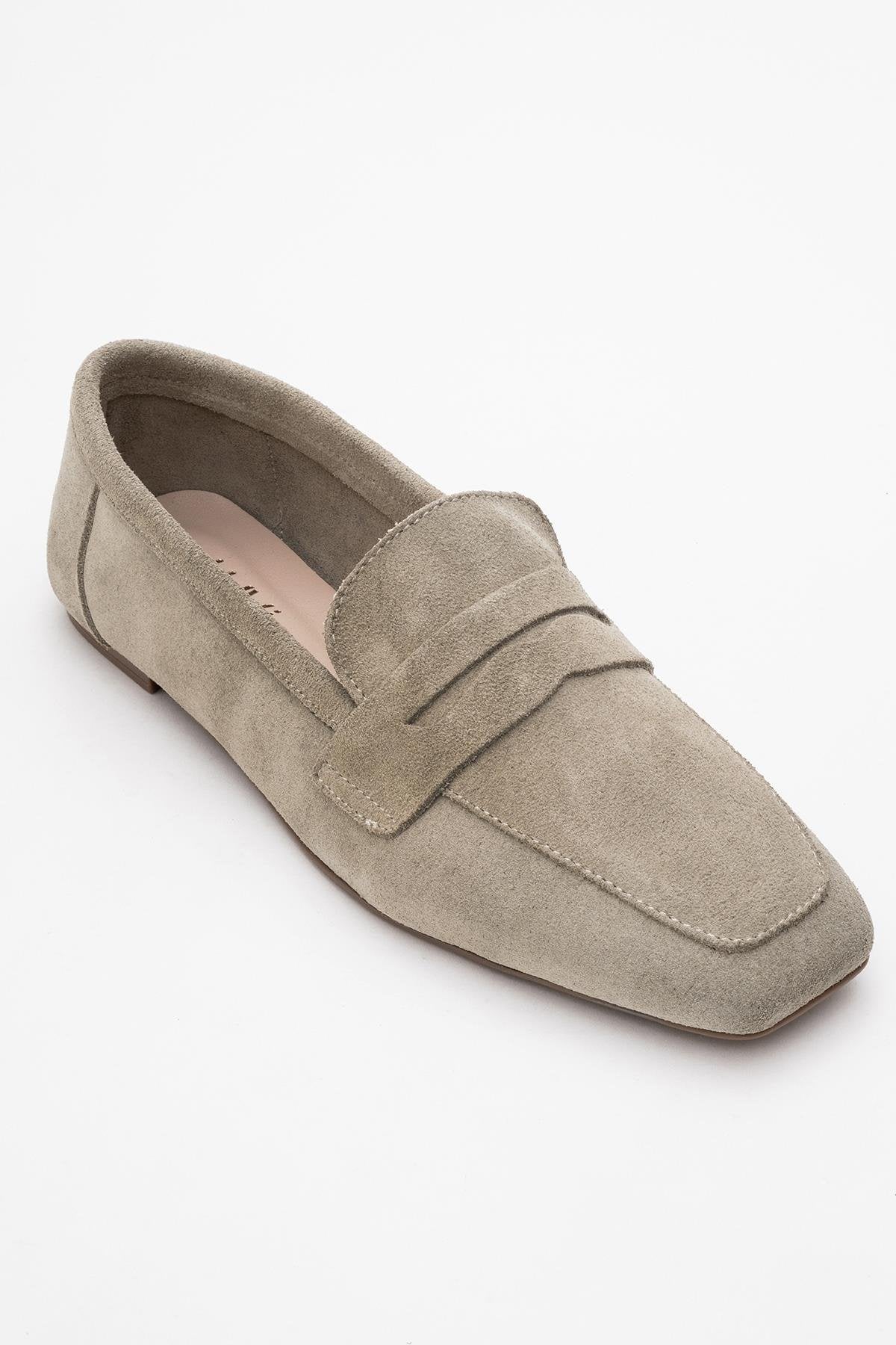 Morne - Beige Suede Leather Loafers - Image 3