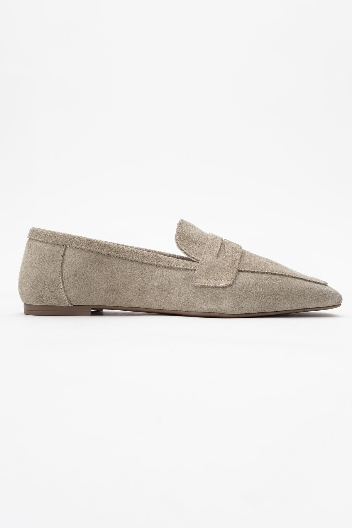 Morne - Beige Suede Leather Loafers - Image 6