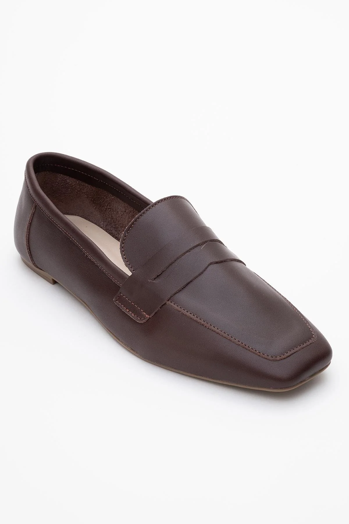 Morne - Dark Brown Leather Loafers (Women) - Image 3