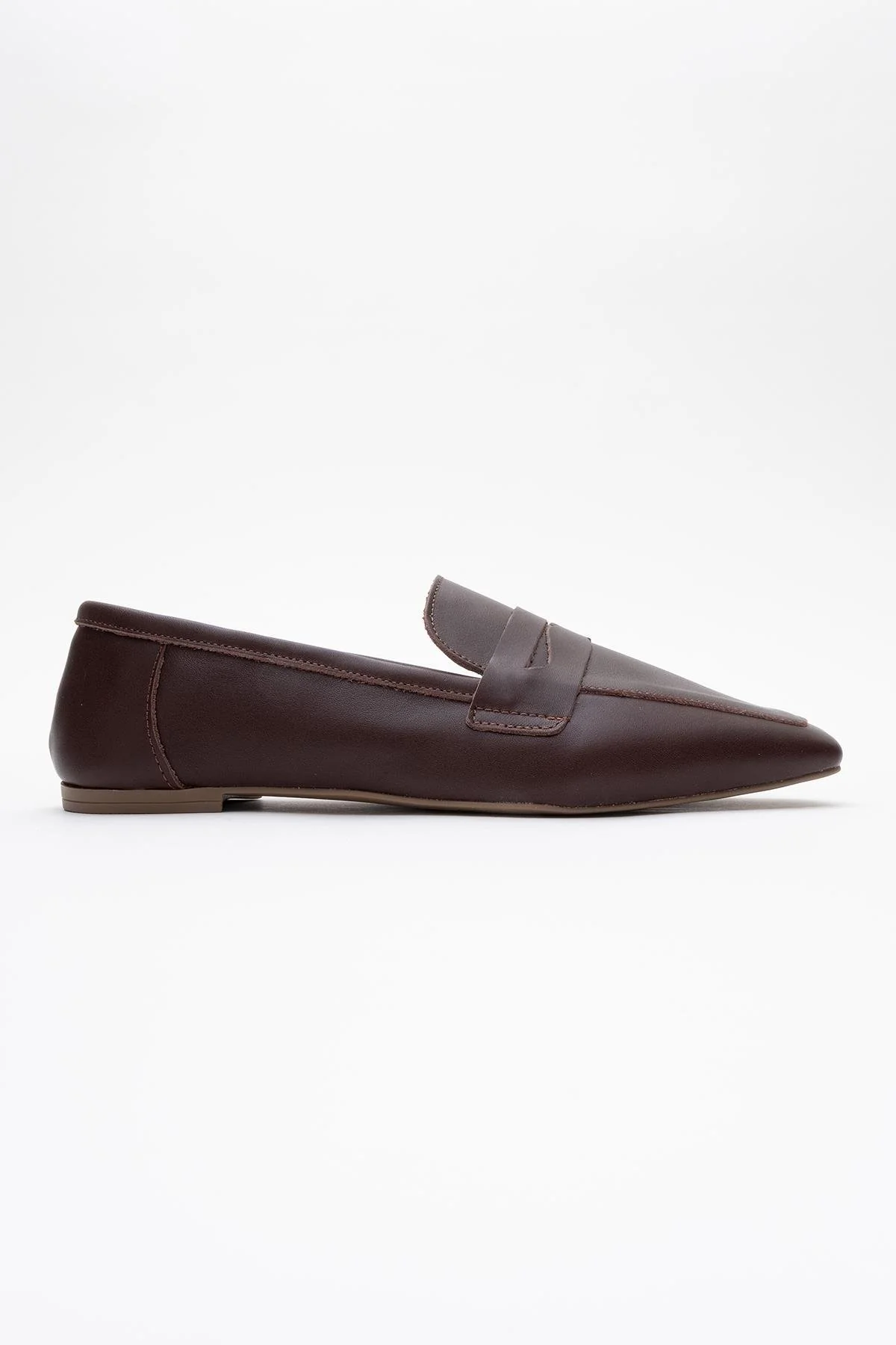 Morne - Dark Brown Leather Loafers (Women) - Image 6
