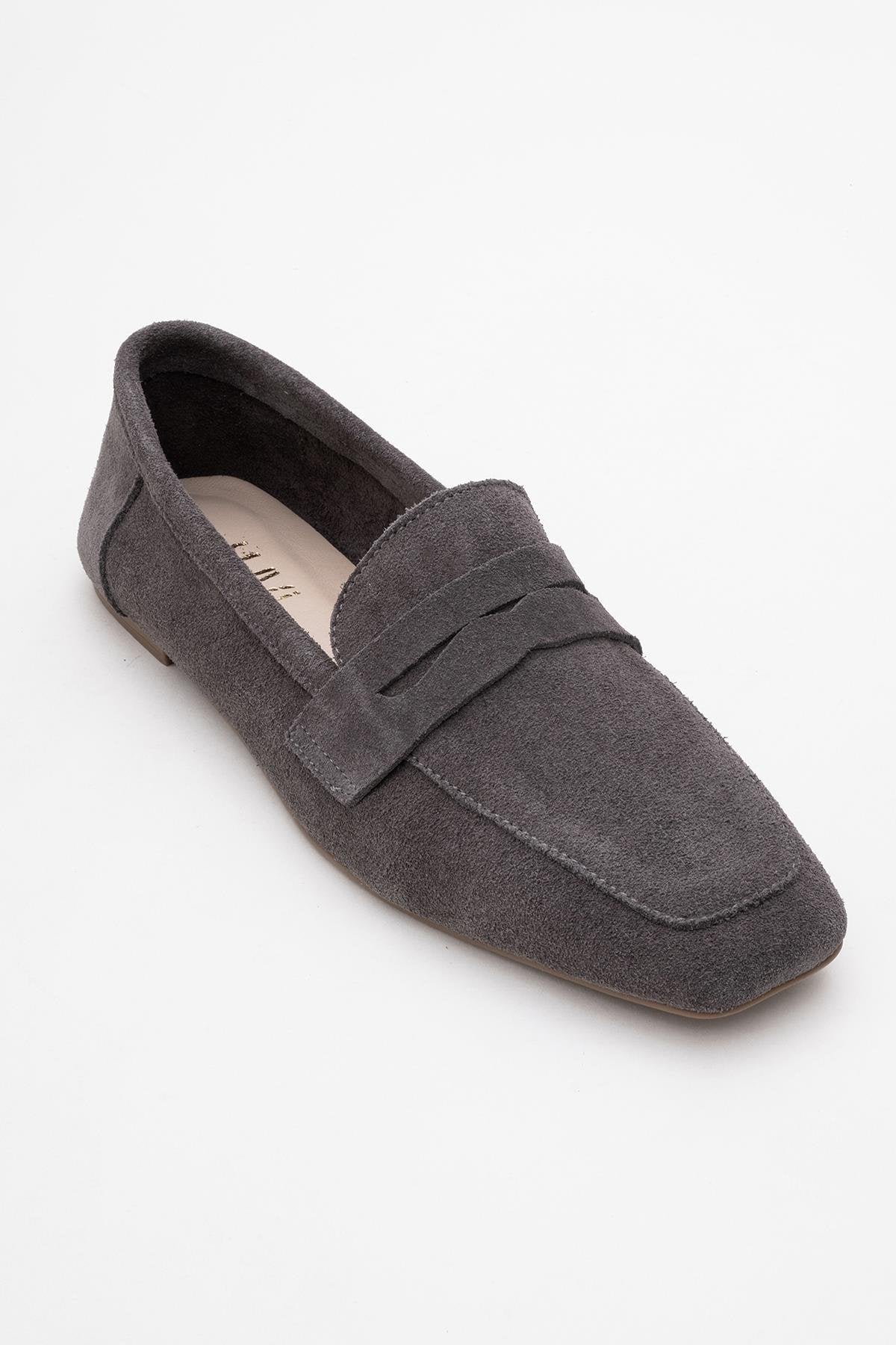 Morne - Gray Suede Leather Loafers - Image 3