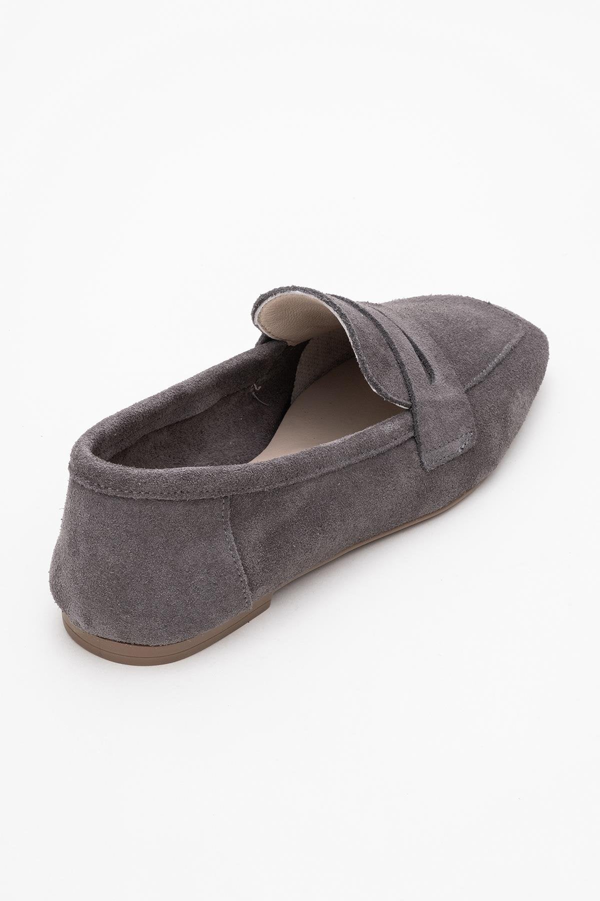 Morne - Gray Suede Leather Loafers - Image 5