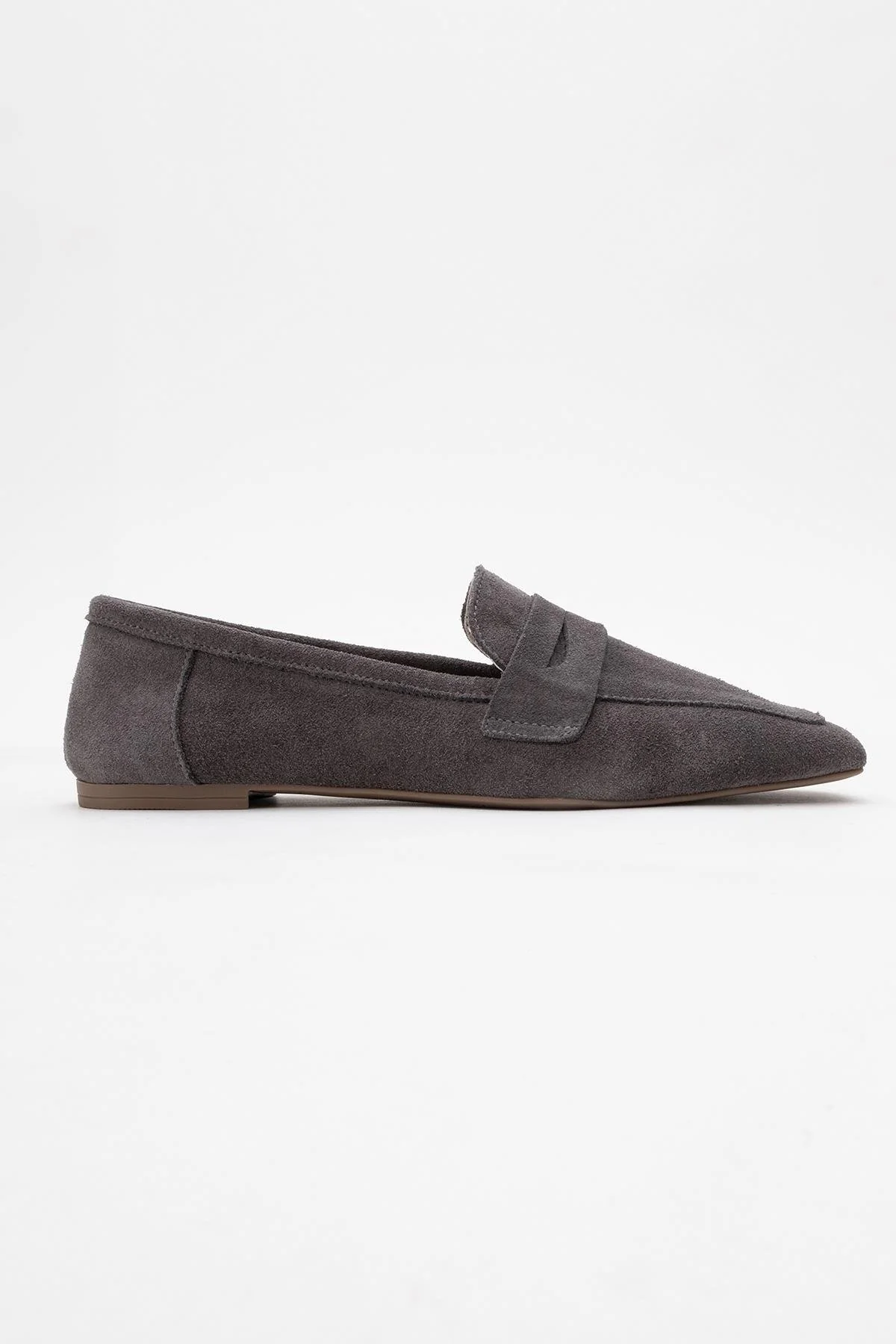 Morne - Gray Suede Leather Loafers - Image 6