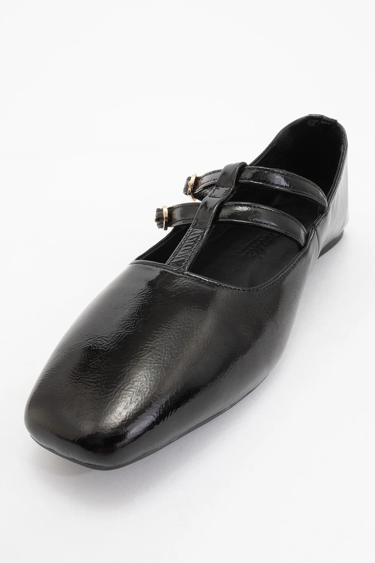 Starling - Black Patent Leather Mary Jane Flats (Women) - Image 3