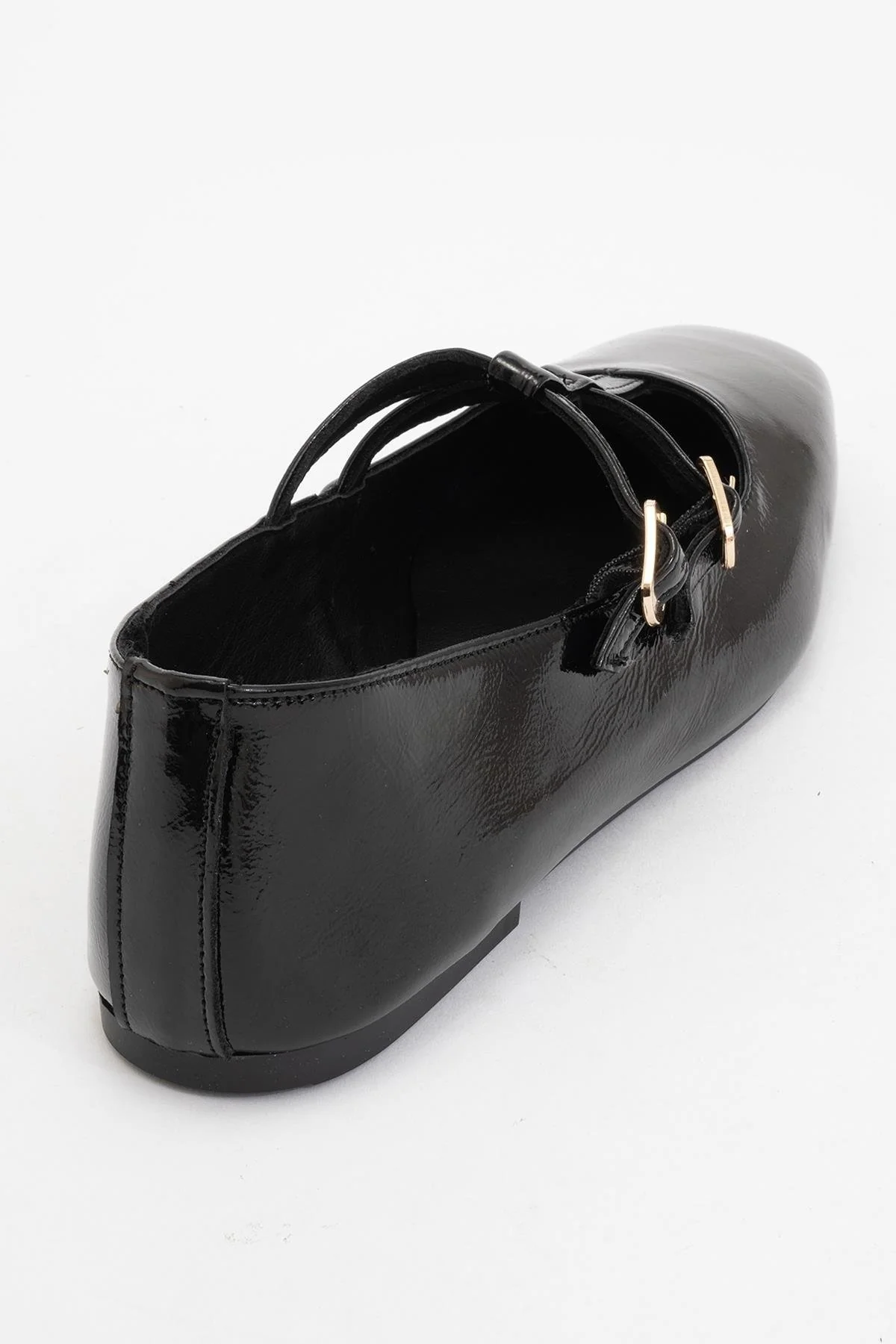 Starling - Black Patent Leather Mary Jane Flats (Women) - Image 4